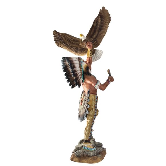 1995 Hamilton Tailsman of Courage Gifts of‎ Antient Spirits Native Eagle FLAW - Picture 5 of 13